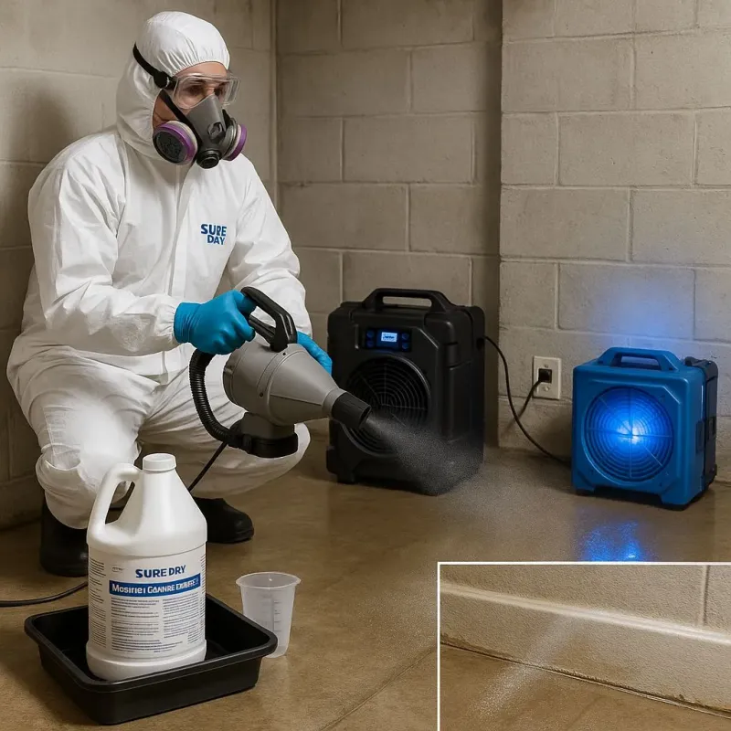 Sanitization and Odor Removal process in Oliver, PA