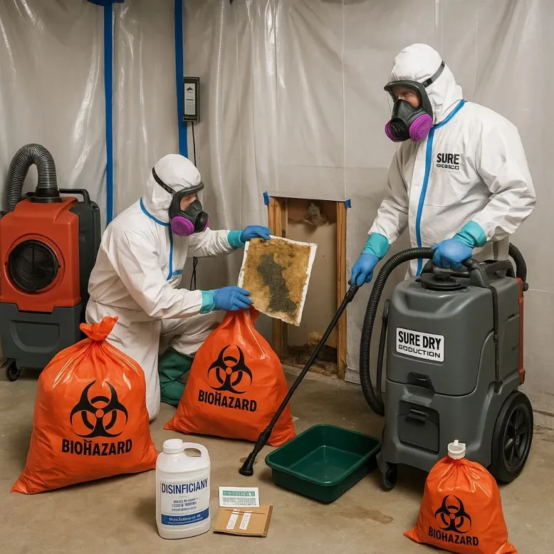 Contaminated Water Handling Protocols process in Oliver, PA