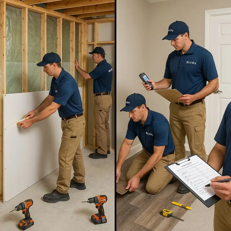 Repairs and Reconstruction process in Oliver, PA