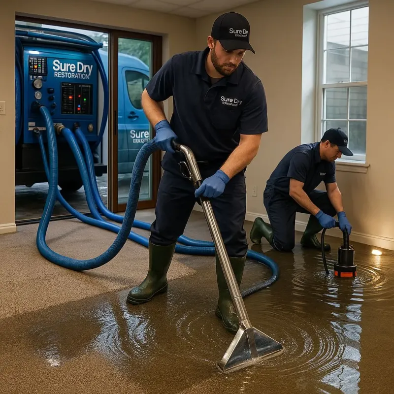 Water Extraction and Removal process in Oliver, PA